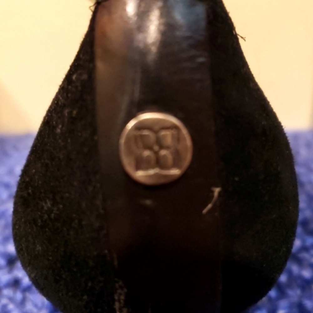 BCBG Black Suede Pumps - Picture 3 of 3